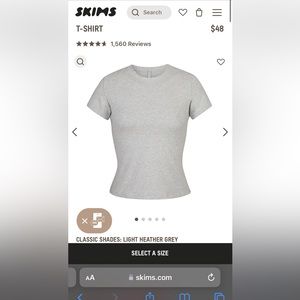 SKIMS Cotton Jersey T-Shirt